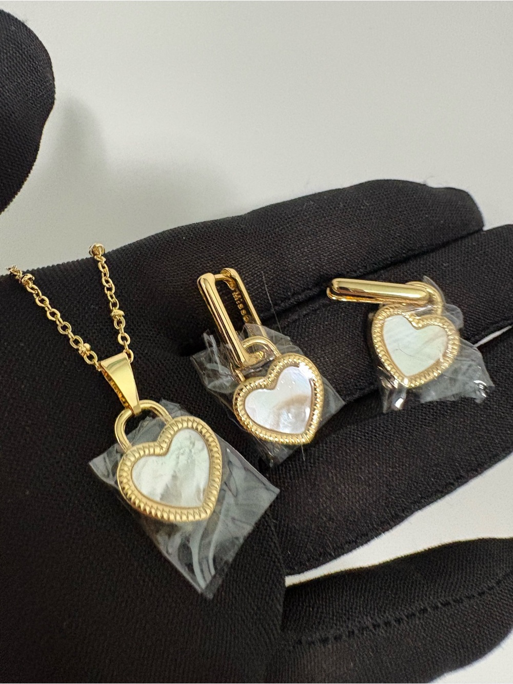 Reversible Necklace & Earring Set